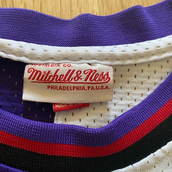 NBA Mitchell & Ness Raptors Jersey #15 Vince Carter Hardwood Classics/Size M 40 - Picture 6 of 16